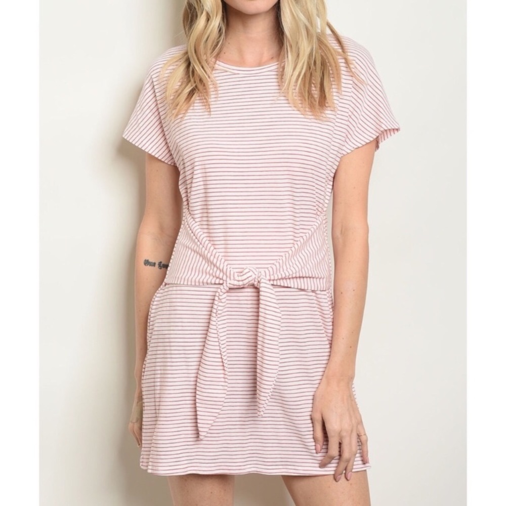 Tie Front Dress